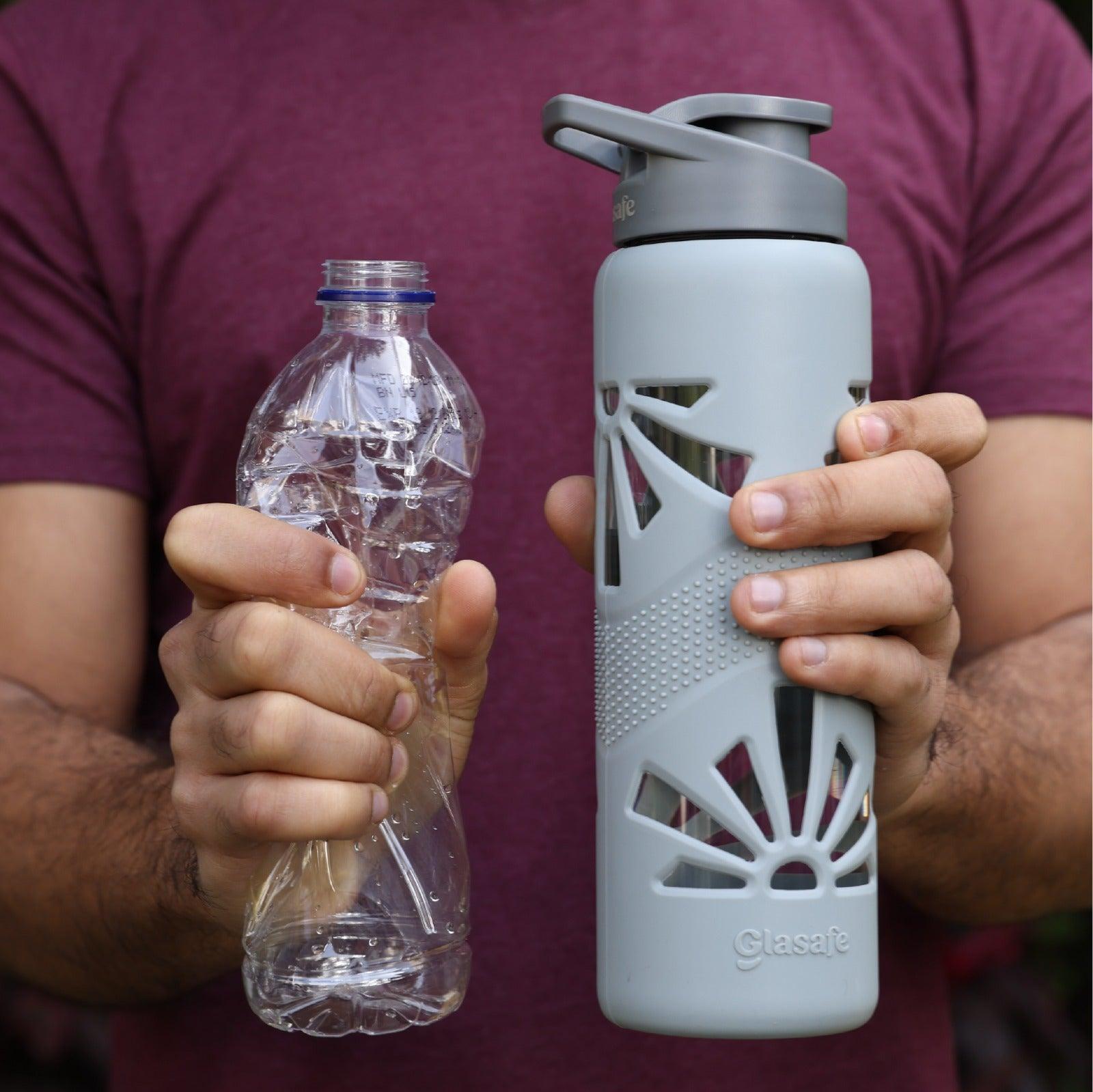 Gray Water Bottle