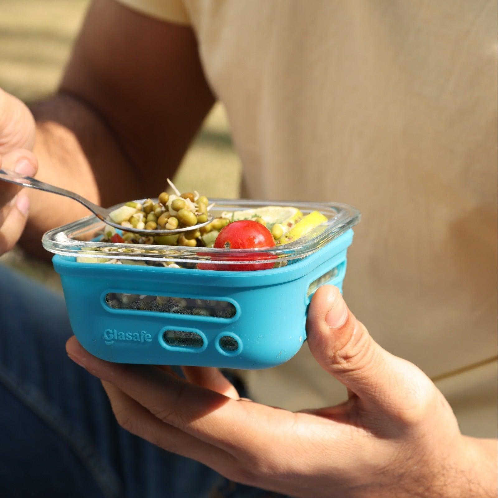 Blue Tiffin Box