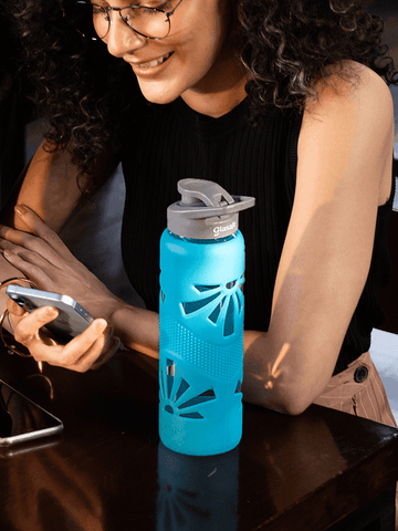 Glasafe Glass Water Bottles For Office