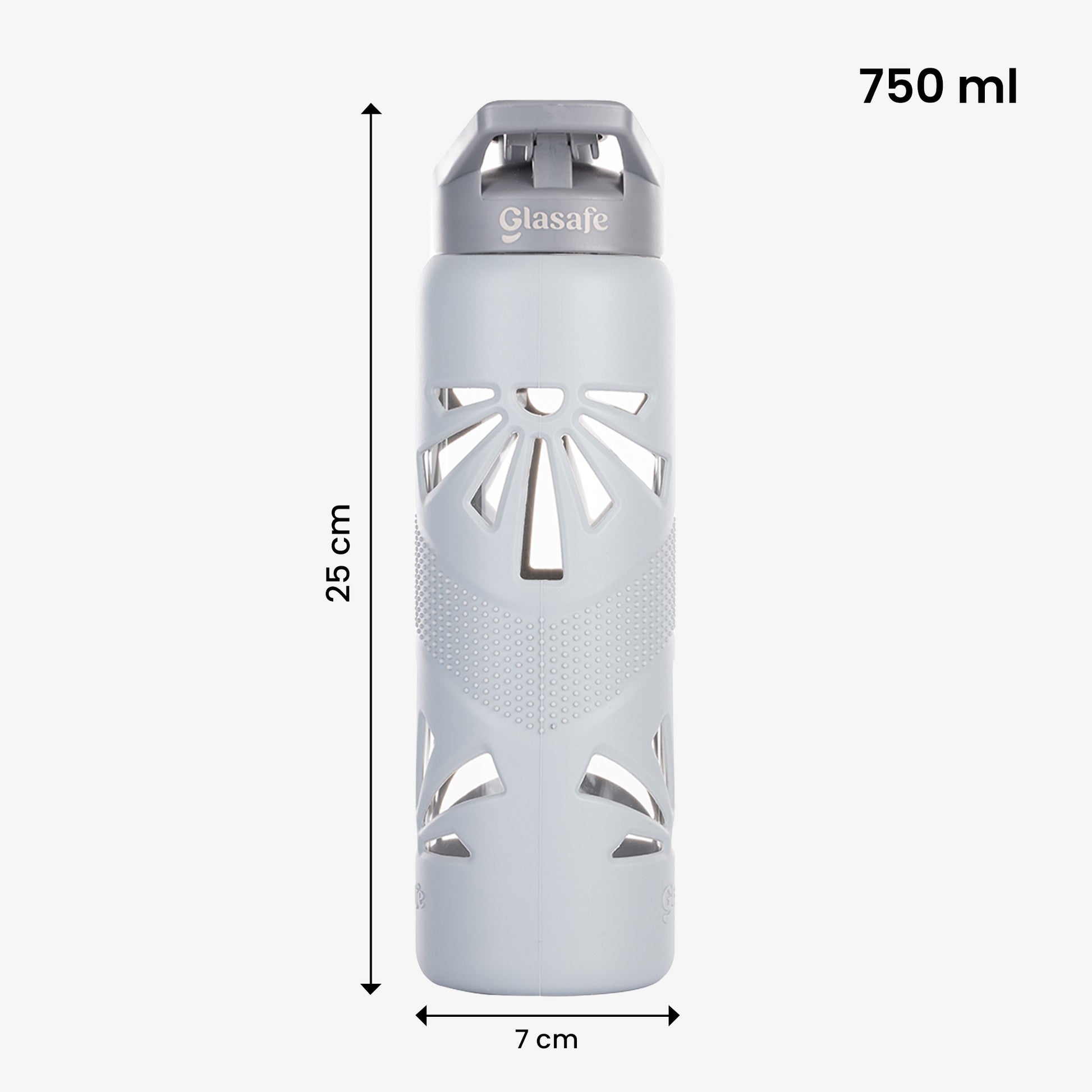 grey water bottle