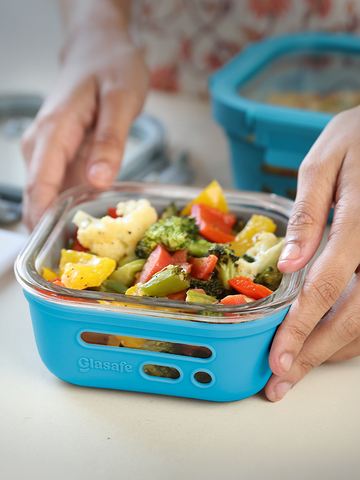 Glasafe non-toxic and BPA-free lunch box for meal prep