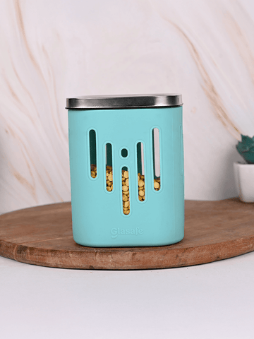 Premium Glasafe glass container for stylish food storage