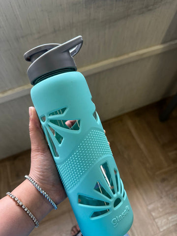 Glasafe glass water bottle